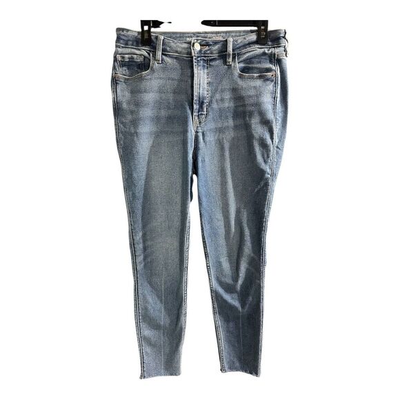 Old Navy Jeans Women Size 10 Rockstar Super Skinny High Rise Denim Casual - Picture 1 of 6